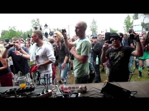 Fusion  Festival 2009 - Krause Duo Backstage - Tanzwiese