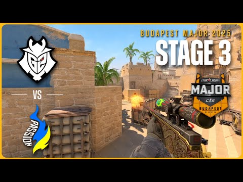 Passion UA vs G2 - HIGHLIGHTS - StarLadder Budapest Major 2025 - STAGE 3 | CS2