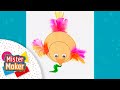 Juego Magnético Atrapa Gusanos MISTER MAKER En ESPAÑOL