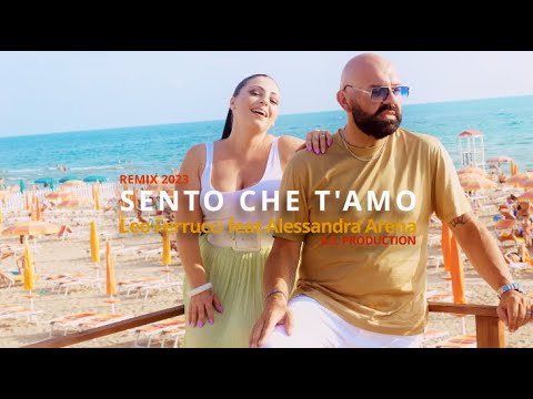 Leo Ferrucci feat Alessandra Arena  " Sento che t'amo  " Remix 2023. Directed. Enzo De Vito.