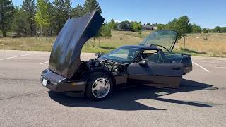 1989 Chevrolet Corvette Open Walk Around