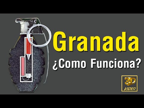 3D Animation of How a Grenade Works | #grenade