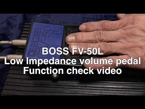 BOSS FV50L  stereo volume pedal low image 9