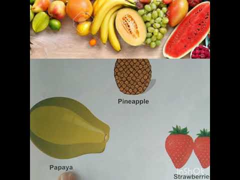 PG - D Introduction of  Fruits: part - 2