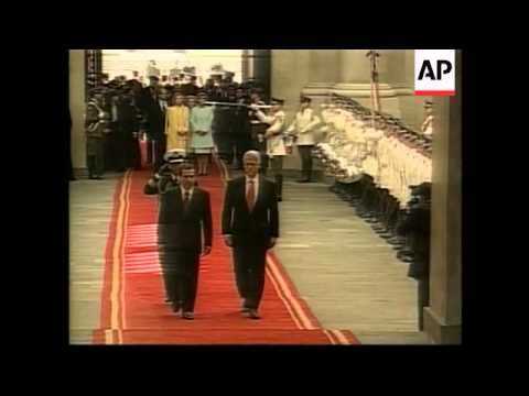 Chile - Clintons arrive