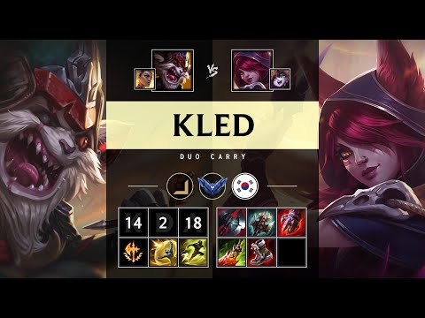 Kled ADC vs Xayah - KR Diamond Patch 25.07