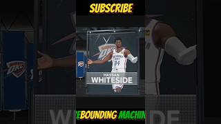 Hassan Whiteside DOMINATES the Paint in NBA 2K! #nba2k #basketball #okc #okcthunder