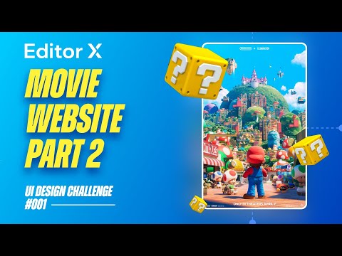 (Part 2) 30 Day UI & Web Design Challenge | Month 1 | Design A Movie Website