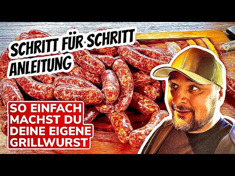 SO EINFACH KANN JEDER GRILLWURST SELBER MACHEN ! --- Klaus grillt