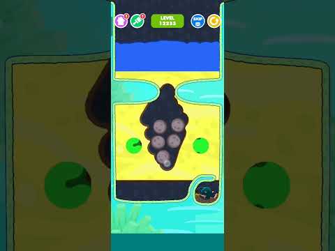 Save the fish game level 12233 || Pull the pin