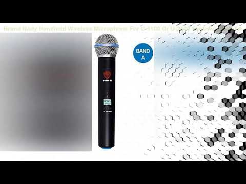 Nady Handheld Wireless Microphone For U-1100 Or U-2100 Systems - Band A