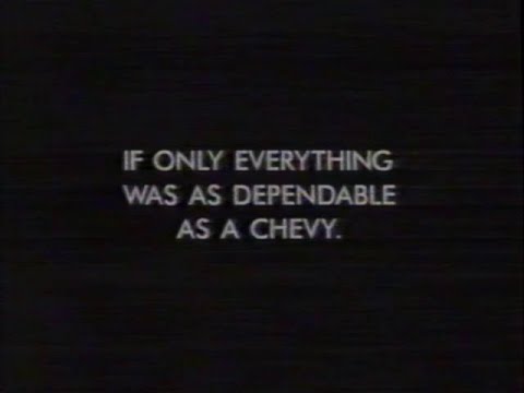 Thumbnail for 2000 Chevrolet Dependable Commercial - Horror Movie Clips by Chevrolet, Car