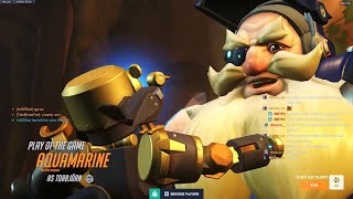 POTG! THIS is how you CAN play TORBJORN! POTG! AQUAMARINE INSANE TORBJORN GAMEPLAY