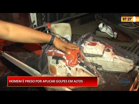Homem é preso por aplicar golpes em moradores de Altos 26 02 2021