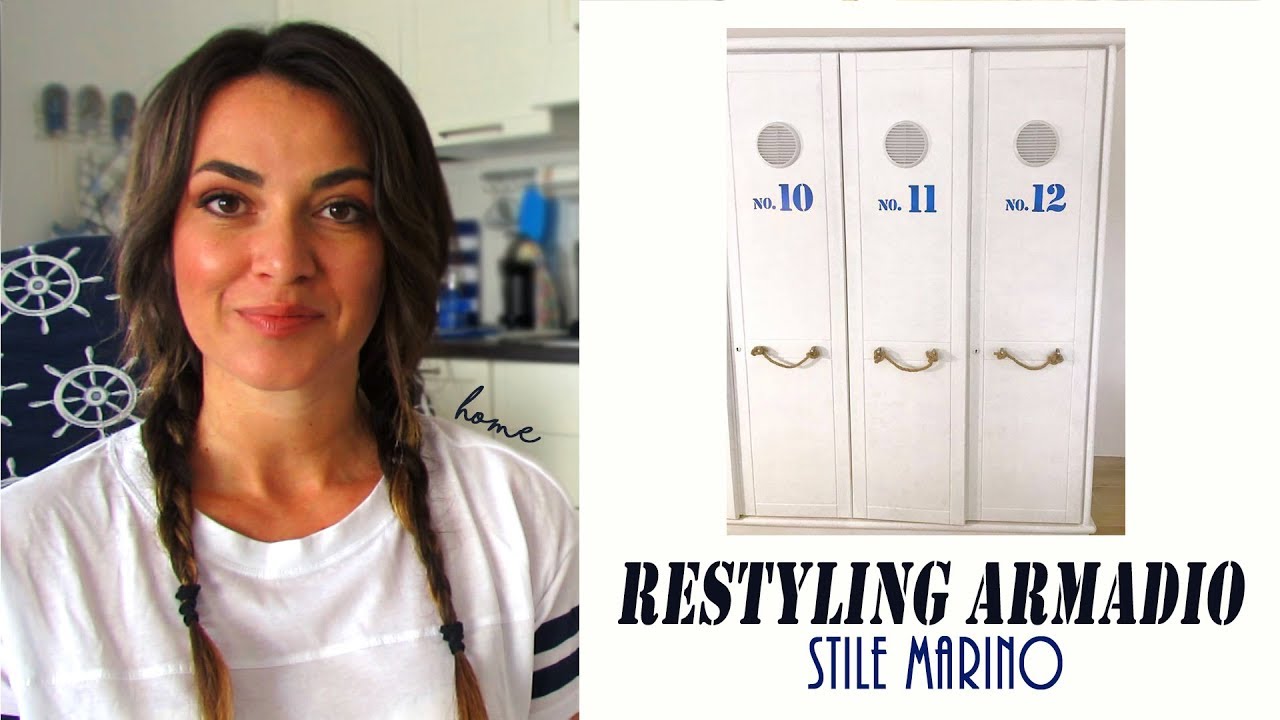 MAKEOVER ARMADIO : RESTYLING IN STILE MARINO (CASA AL MARE FAI DA TE)