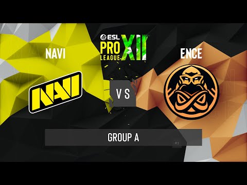 CS:GO - Natus Vincere vs. ENCE [Train] Map 1 - ESL Pro League Season 12 - Group A - EU