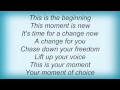 Margaret Becker - Moment Of Choice Lyrics