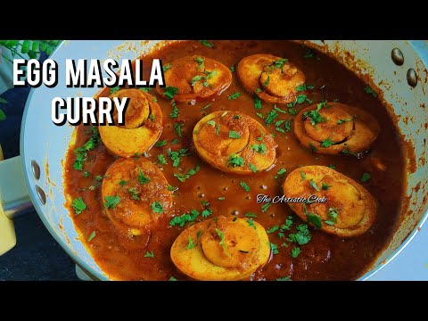 Egg Masala Recipe | How to Make Egg Curry | Egg Gravy Easy | Quick Anda Masala Recipe