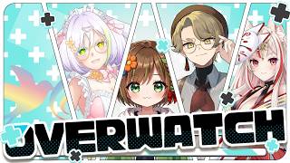 【OW】クラメンとカスタム練習でプラべ！3回目【オーバーウォッチ/コラボ/熊猫あき/BRGメンバー】