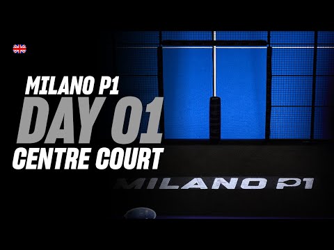 (Replay) Milan Premier Padel P1: Central Court (🇬🇧) (October 6th - Part 1)