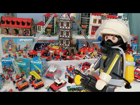 PLAYMOBIL Fire Department from 1976 to 2003