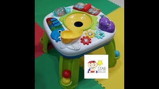 unboxing bright starts get rollin table activity by startoysrent