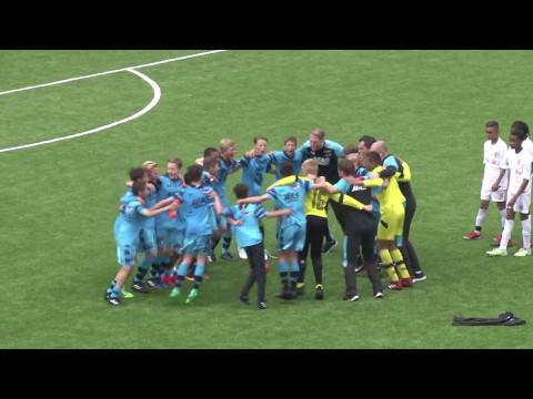 Doelpunten Zeeburgia - AZ Onder 13 (kampioenswedstrijd)