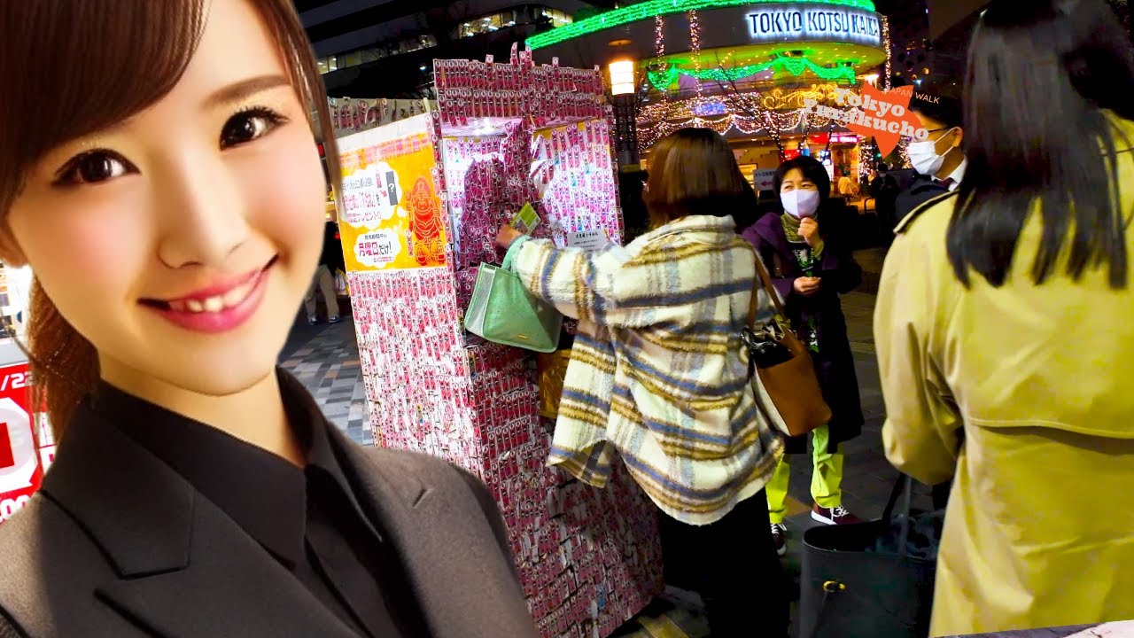 Tokyo Yurakucho 🐶Blessings♪💖4K Non-stop 1 hour