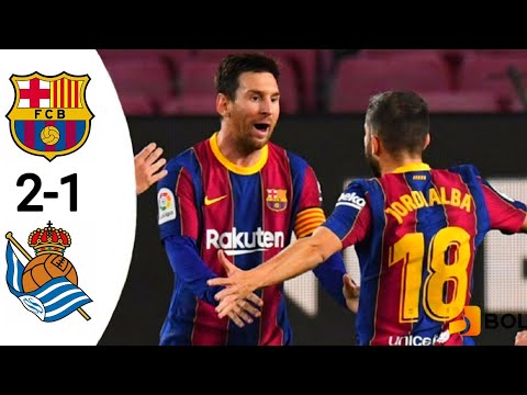 Barcelona vs Real Sociedad 2-1 La- Liga-2020 All Goals & Extended highlights HD