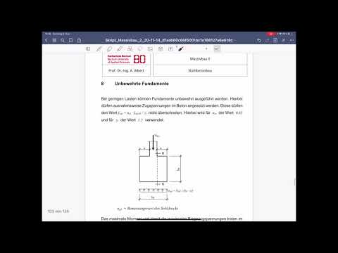 Solid Construction 2, Lecture 15