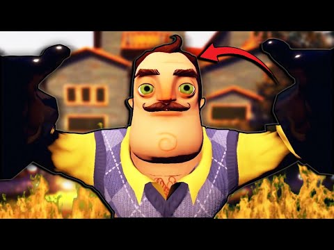 MEU VIZINHO QUER ME MATAR!!! -hello neighbor