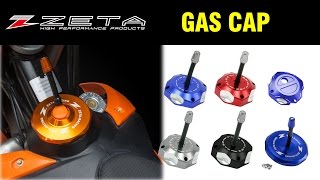 Viečko nádrže ZETA - Suzuki RM85 / 02-19 + RM125+RM250 / 04-08 + RMZ250 / 10-18 + RMZ450 / 05-17 + RMX450Z / 10-17 + Yamaha YZ65 / 18-21 + TTR90 / 00-07 + TTR125+TTR230 / 00-20 - červené