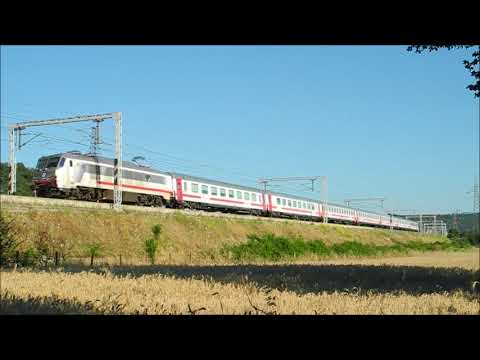 E401 ed EN294 "Nightjet" in Direttissima Roma-Firenze