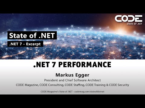 State of .NET Excerpt - .NET 7 Performance Overview
