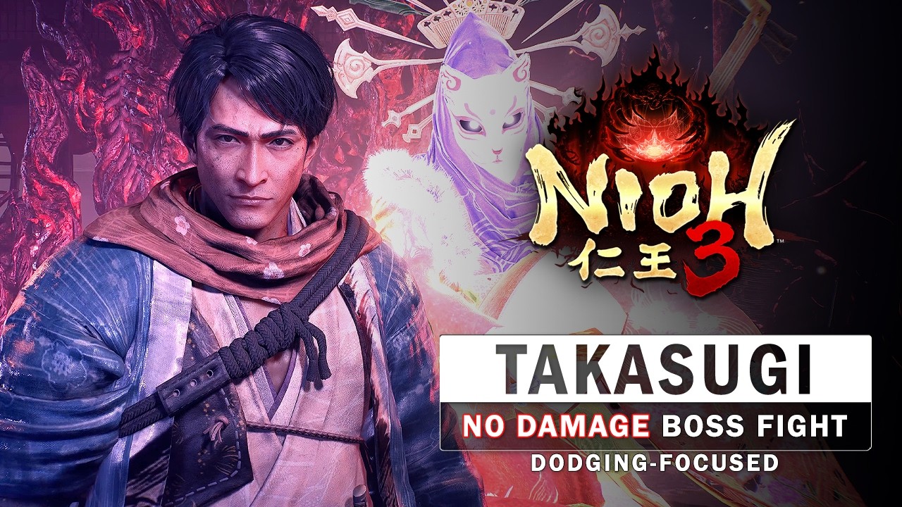 Nioh 3 - Takasugi Shinsaku Boss Fight (No Damage)