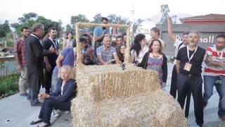 preview picture of video 'Turkey Iskenderun-sculptures in Straw 2013'