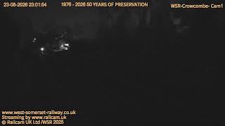 WSR - Crowcombe Stn - Cam 1, West Somerset Railway, Somerset UK | Railcam LIVE live webcam