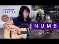 Linkin Park - Numb (acoustic cover KYN) + Chords (standard tuning) + Lyrics