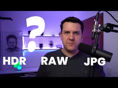 JPG vs RAW vs HDR Dateiformat und der Unterschied in der Dynamic leicht erklärt! Wieso RAW?