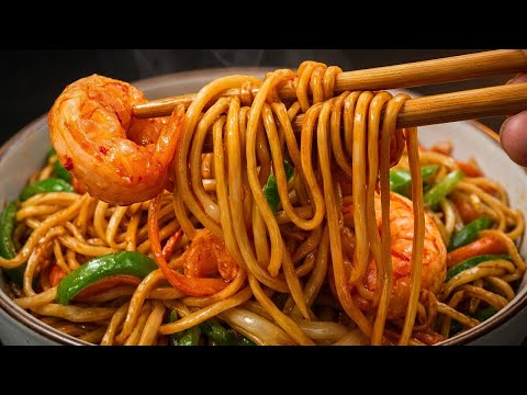 Perfect Shrimp Chow Mein Every Single Time | Easy & Delicious!