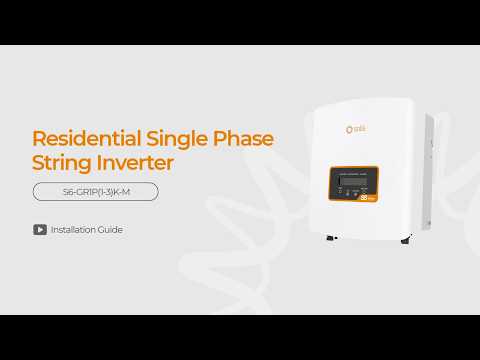 Solis Solar Inverter S6-GR1P6K 6kW - (not hybrid) - Image 2