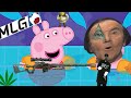 Peppa Pig Swimming MLG