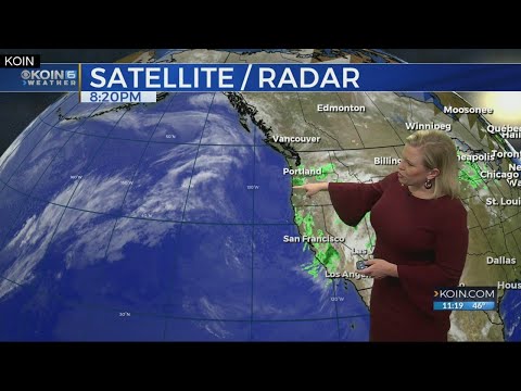 11 p.m.  Monday evening forecast KOIN 6 News April 15, 2019