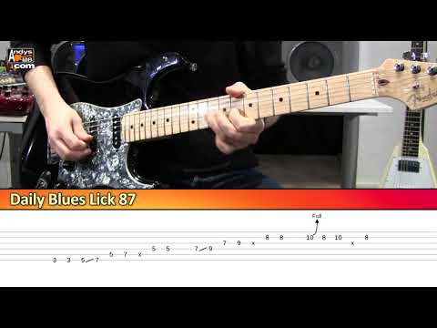Daily Blues Lick 87 - Country Blues lick in G major