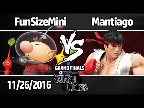 FunSizeMini vs Mantiago - Grand Finals - Shreveport Smash Crisis - Smash Bros. Wii