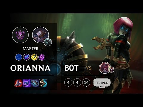 Orianna Bot vs Xayah - EUW Master Patch 10.5