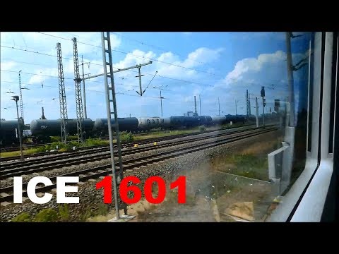 ICE 1601 (ICE T) Mitfahrt Hamburg Hbf - München Hbf über Berlin - Halle - Saalfeld