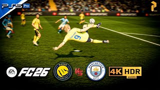 Football Fans Won’t Believe This 😳 Al Nassr Dream Team vs Man City | FC 26 PS5 4K HDR #fc26 #ps5 #4k