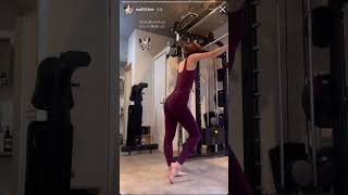 モデル TikToker 羽柴なつみ (@na0912mi) ジム トレーニング動画 #shorts