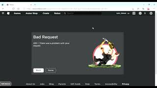 Roblox Error Code 400 Bad Request - BYPASS 2021